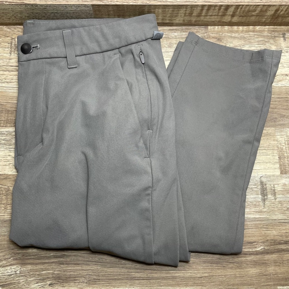 Lululemon Commission Slim Pants 30 Grey Sage Warpstreme Chino M5A51S 28" Stretch